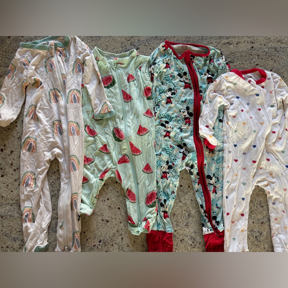 Bundle of 6-12 Month bamboo outfits